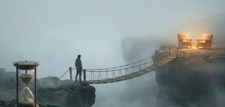 🧠 Wie lange wartet man auf einen Therapieplatz – Wartezeiten, Gründe & Alternativen 1 Brücke als Symbol für die Wartezeit auf einen Therapieplatz und sinnvolle Überbrückung