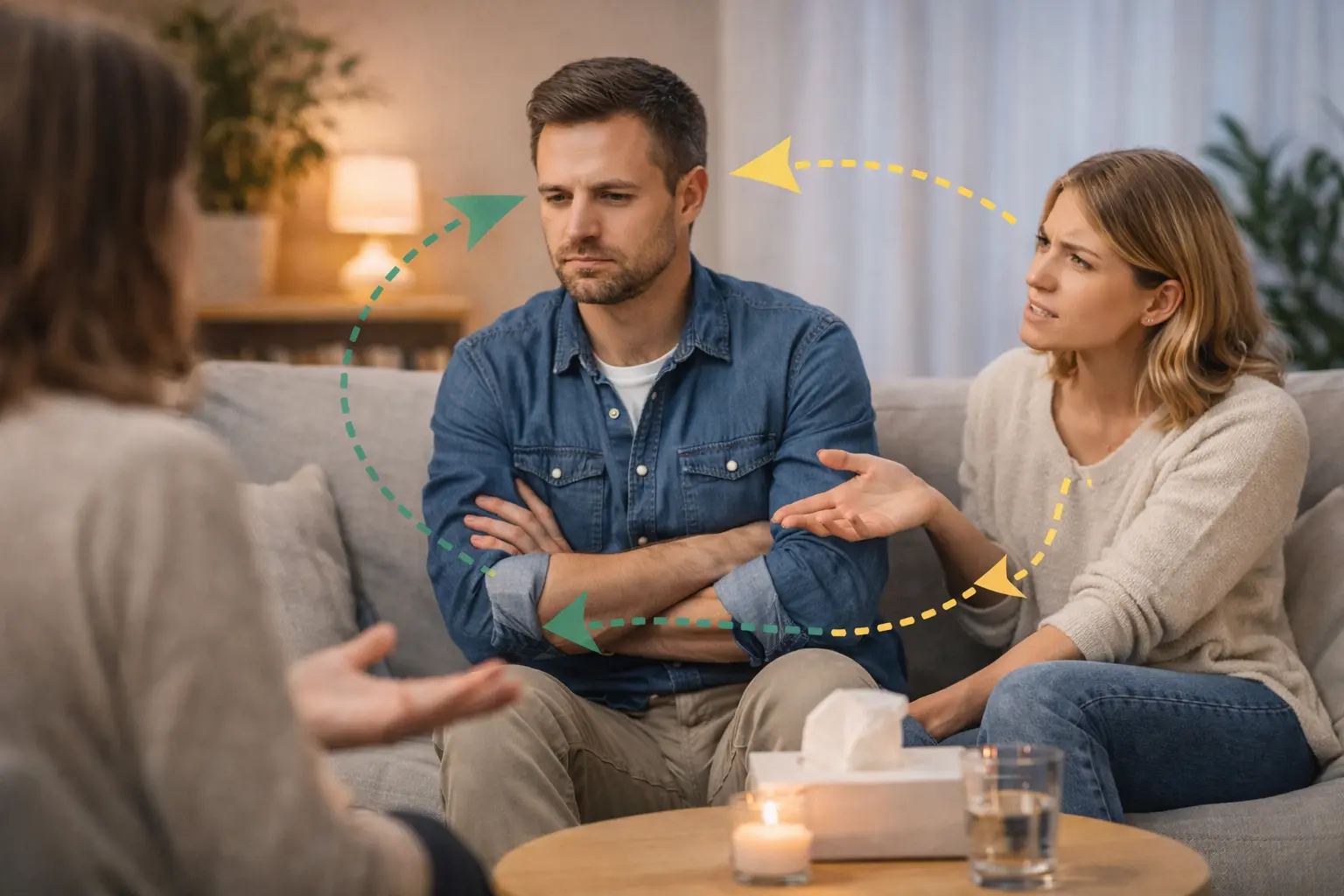 Paartherapie Nürnberg 3 Paartherapie Nürnberg – Beziehungsmuster erkennen: Nähe, Distanz und wiederkehrende Konfliktschleifen