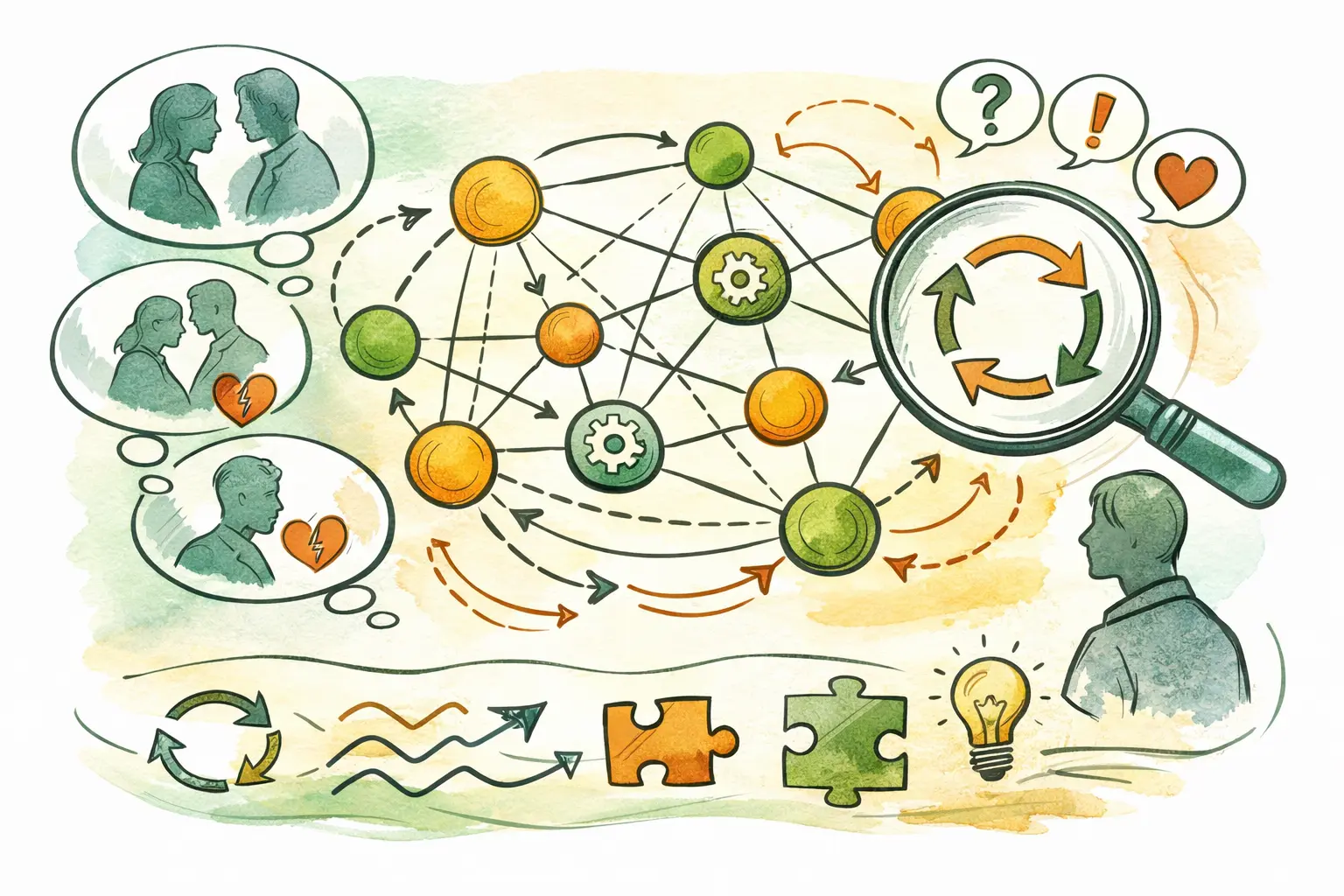 Systemische Online Beratung – Zusammenhänge verstehen und Muster erkennen