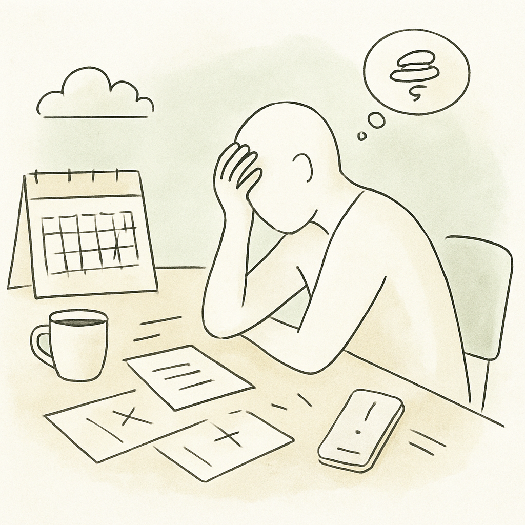 Arbeitsstress und Leistungsabfall im Büroalltag