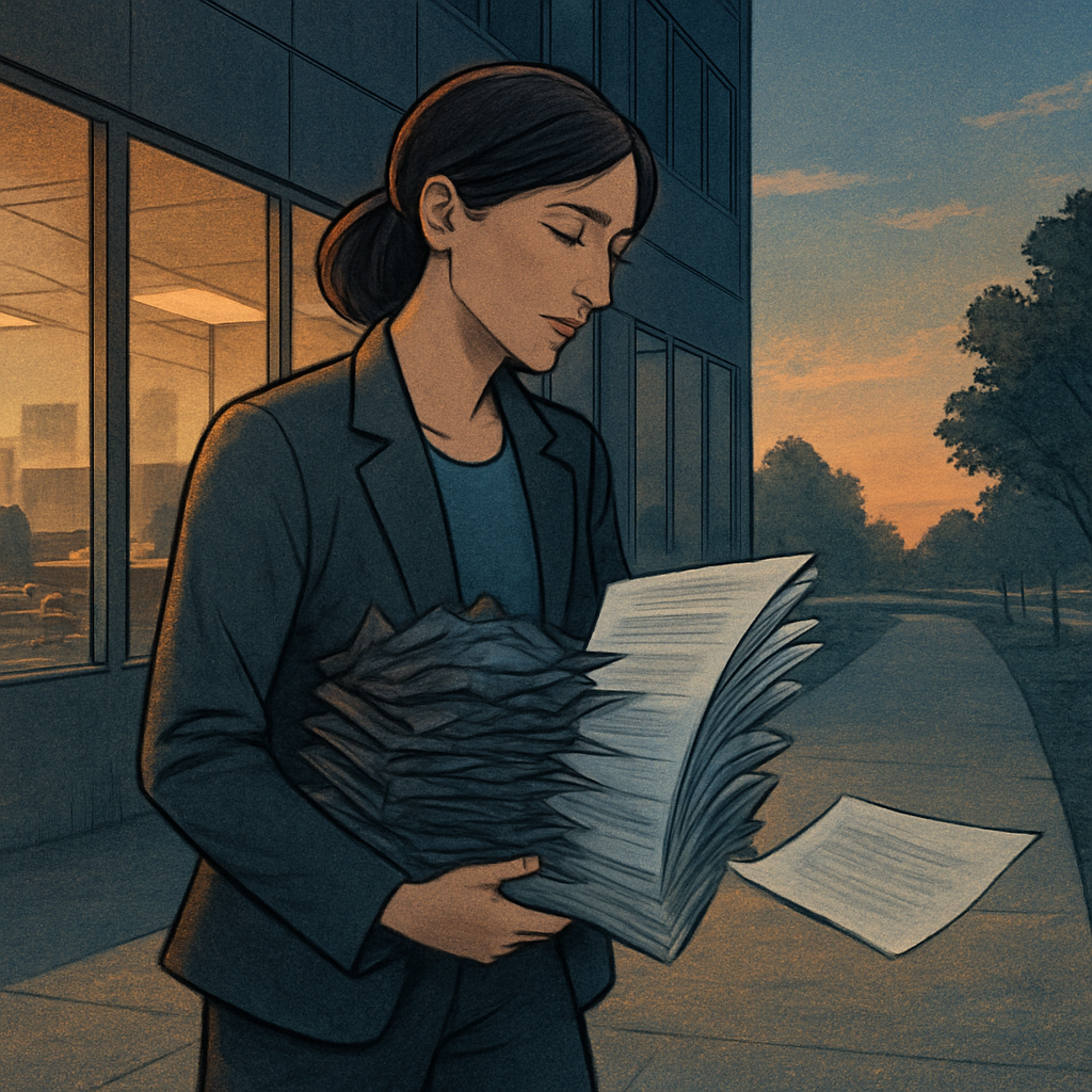 Klarheit über nächsten Schritt bei beruflicher Überlastung