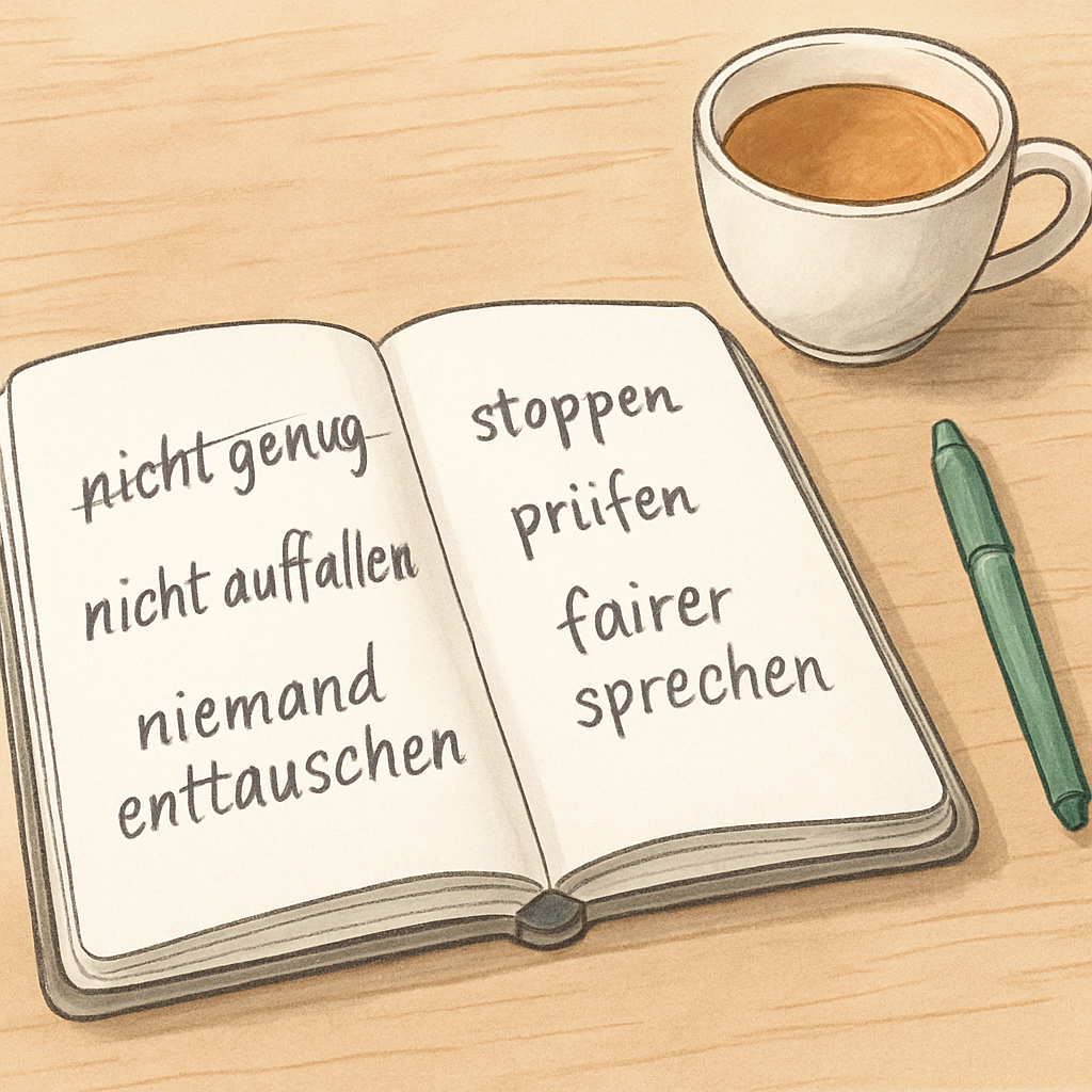 Innere Kritik im Alltag erkennen und einordnen