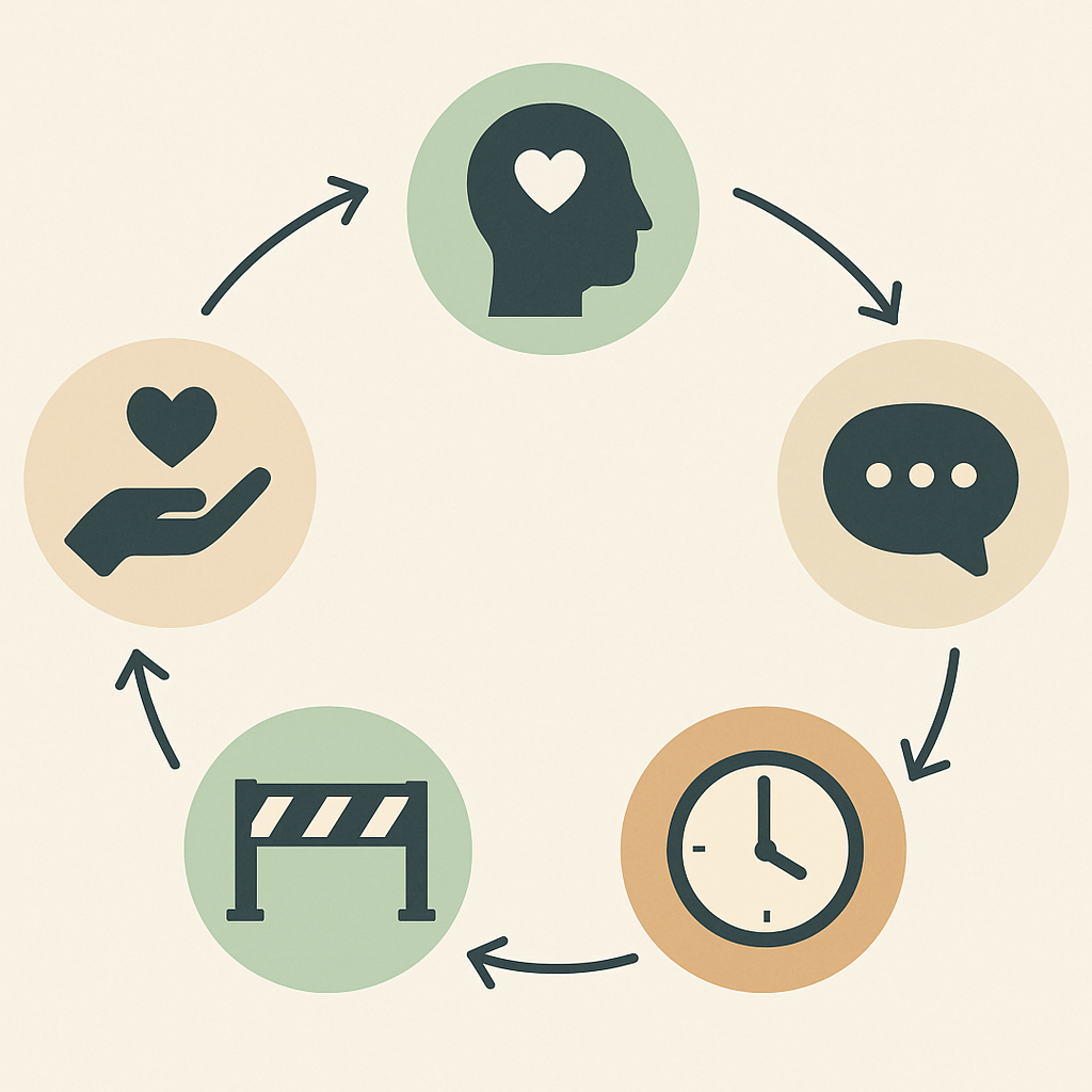 Selbstfürsorge, Abgrenzung und neue Gewohnheiten