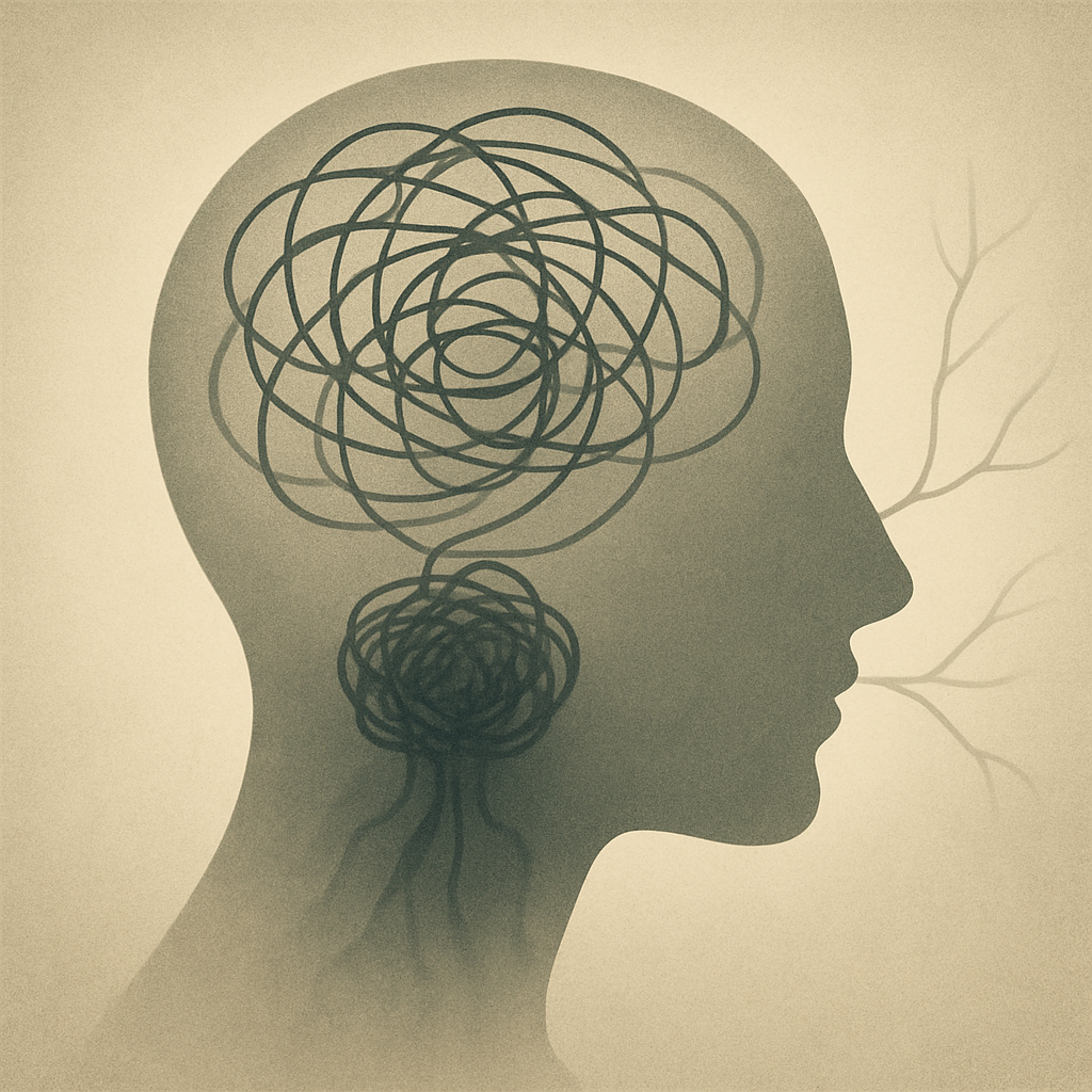 Psychologische Dynamik zwischen Grübeln, Erschöpfung und Entscheidungsdruck