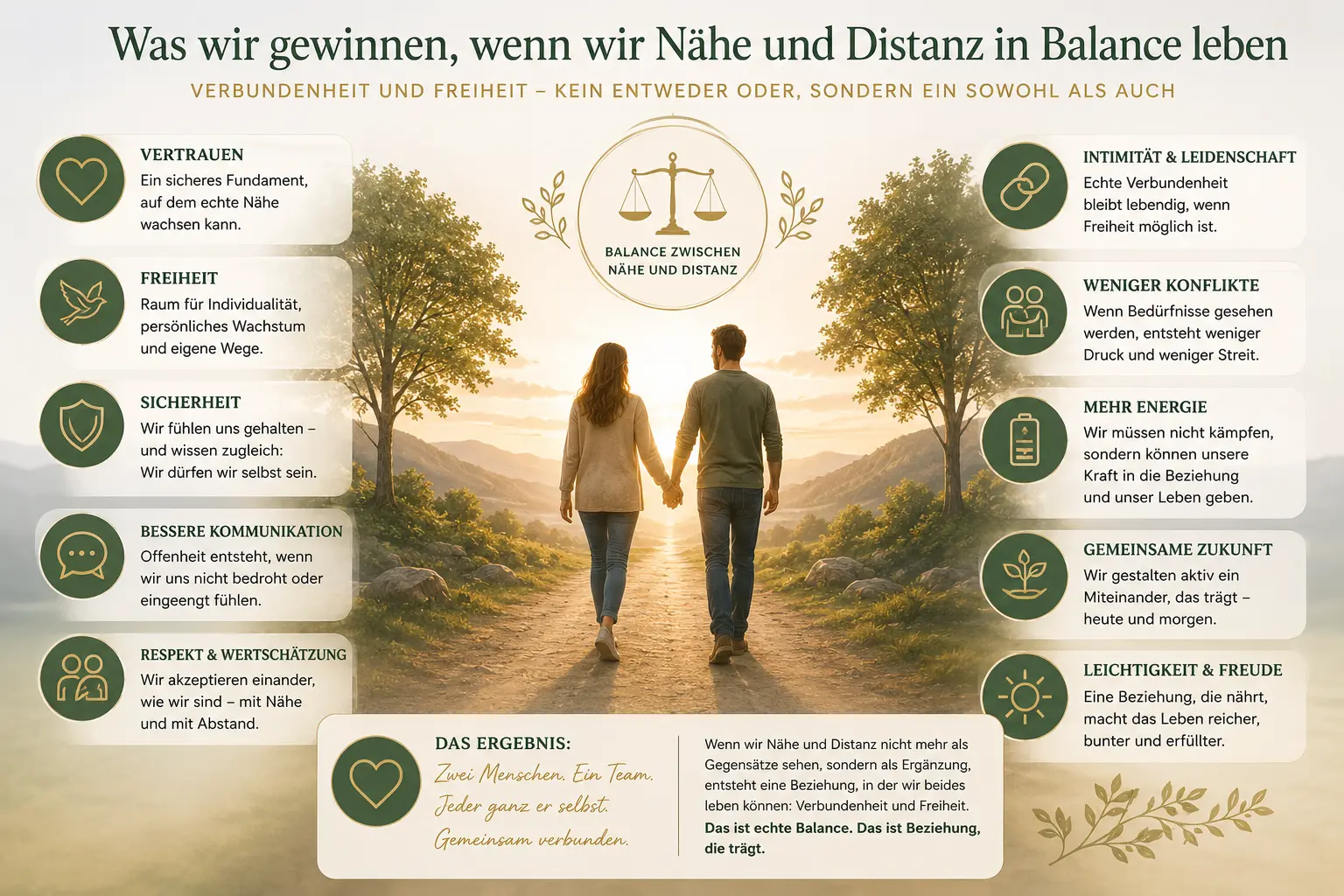 Faszinierende Nähe und Distanz in Beziehungen: 5 starke Schritte 22 Paar erlebt wieder mehr Verbindung und Hoffnung