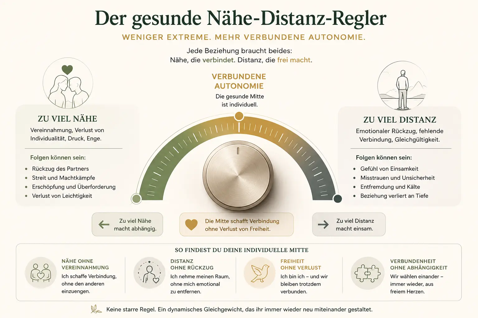 Faszinierende Nähe und Distanz in Beziehungen: 5 starke Schritte 19 Gesunder Nähe-Distanz-Regler für Beziehungen
