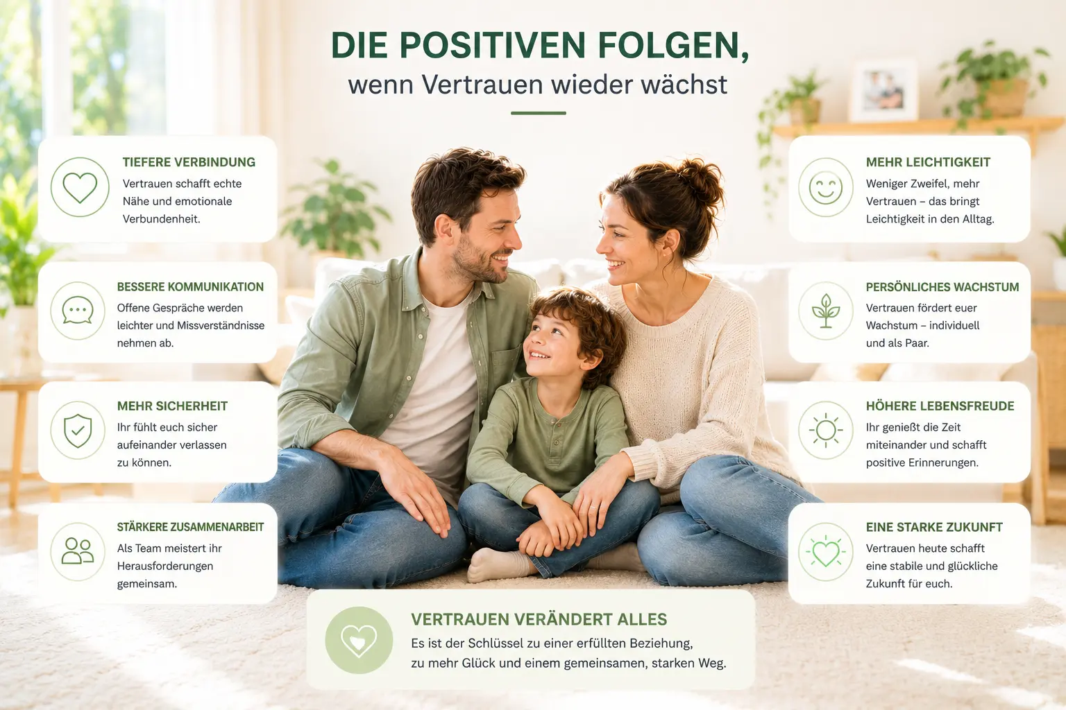 Folgen von Vertrauensverlust für Nähe, Energie, Sicherheit und Zukunft